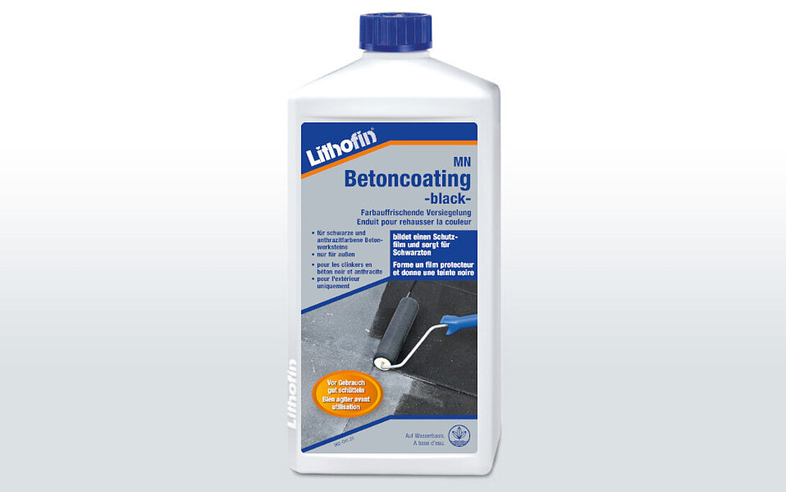 Lithofin MN Betoncoating black - Flaschenbild