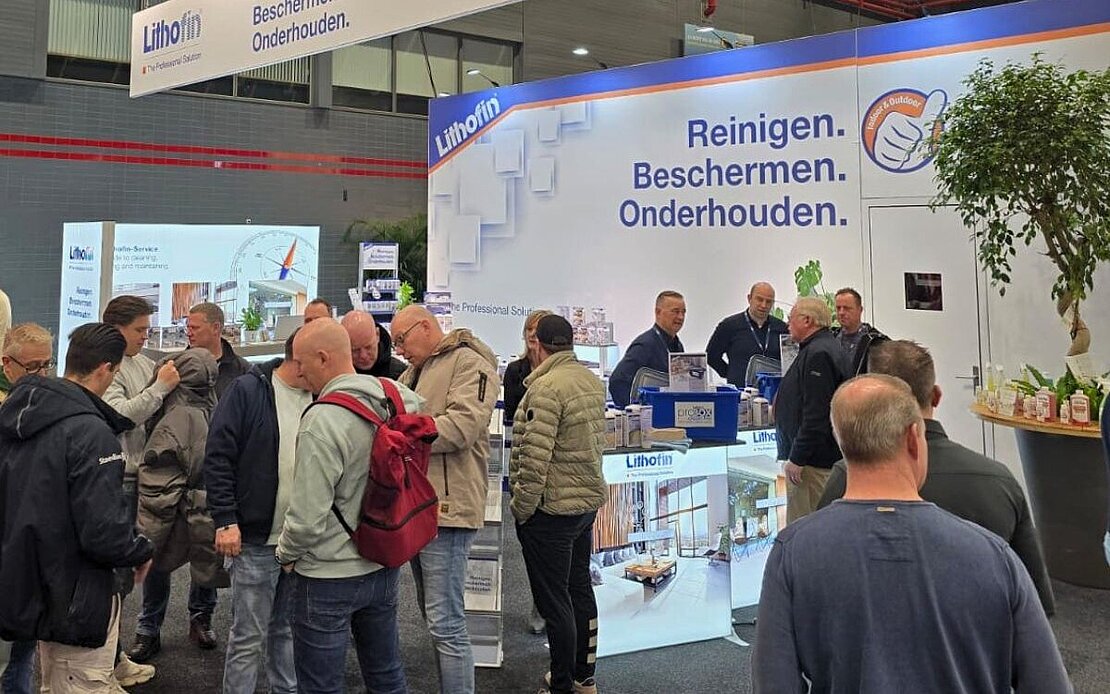 Lithofin Stand Bouwbeurs Messe 2025
