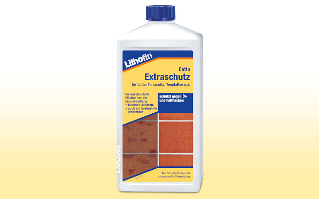 Lithofin Cotto Extraschutz Flaschenbild