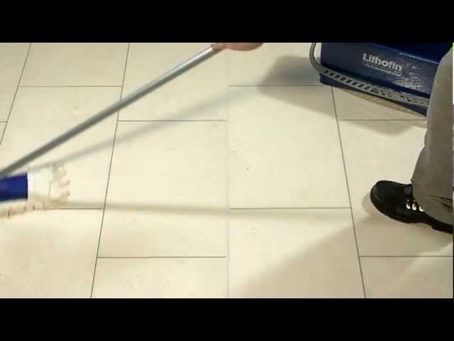 Limestone indoors - cleaning