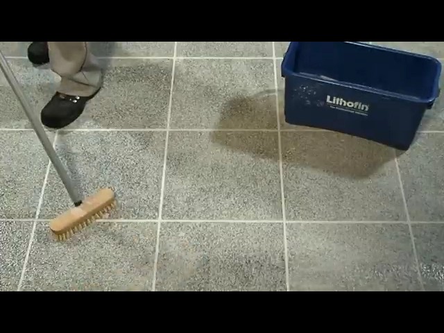 Graniet (gevlamd) buiten - reinigen